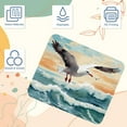 thumbnail image 3 of Seagull Square Gaming Mousepad Desk Mat Non-Slip Rubber Bottom Printed 8.3x9.8 Inch Suitable for Office and Gaming, 3 of 6