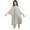 Gray, variant on FLMEI Oversized Women T Shirts Crewneck Short Sleeve Shirts Casual Spring/Summer Tops Loose Solid Color Tees for Women's