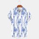 thumbnail image 2 of Camisa Hawaiana para Hombres de Manga Corta con Divertido Estampado Tropical, Camisa de Playa Casual para Uso Al Aire Libre Y Diario, 2 of 5