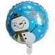 thumbnail image 3 of Decoraciones De Fiesta 1 Pieza 18 Pulgadas Redondo Adornos De Navidad Globos De Papel De Aluminio Santa Muñeco De Nieve Árbol Bola Inflables, 3 of 4