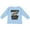 AE-Light Blue, variant on Daddys Skiing Buddy Kids Skis Boys or Girls Long Sleeve Toddler T-Shirt