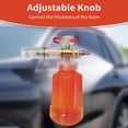 thumbnail image 6 of YAHHU 1L Foam Cannon for Pressure Washer, Adjustable Snow Foam Blaster, Transparent 1/4'' Quick Connector, Durable Copper/Stainless Steel, Orange, 6 of 8