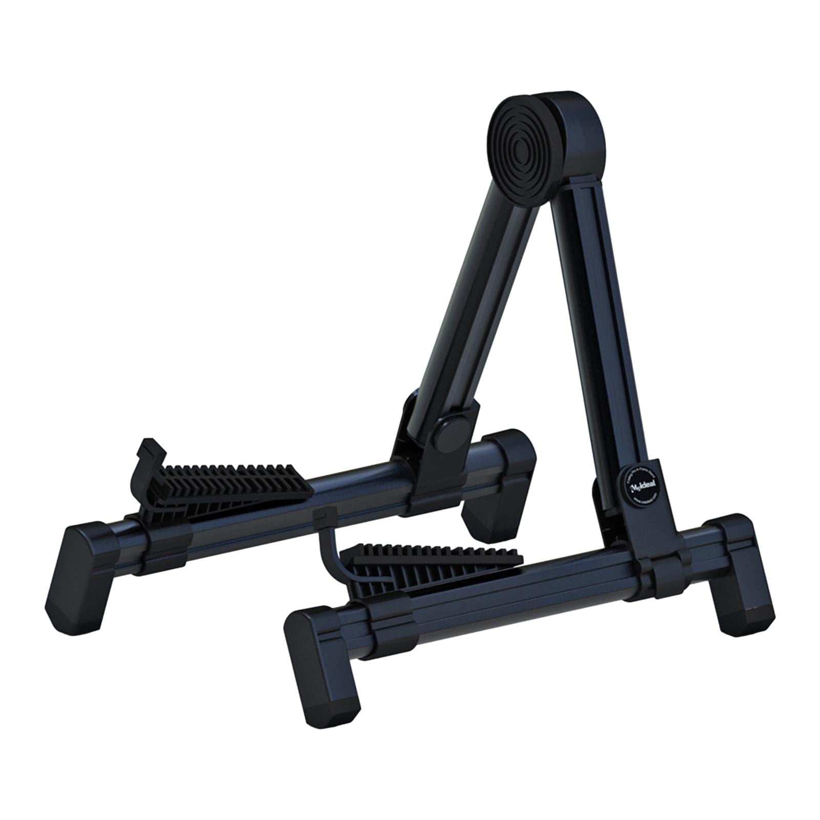 STARTIST Electric Guitar Stand Floor Guitar Stand A Frame Stable Foldable Tripod Professional Guitar Folding Stand for Electric Guitar Black