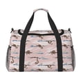 thumbnail image 1 of Disketp Cloud Sloth Bolsa de Viaje Tipo Duffle, Bolso de Mano para Fin de Semana para Mujer, Bolsa de Gimnasio Ligera para Hombre, Esencial para Viajes, 1 of 7