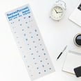 thumbnail image 7 of Hzzsbu 2Pcs Russian Transparent Keyboard Stickers Russia Layout Alphabet Label Letters for Notebook Computer PC Laptop, 7 of 7