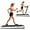 White, variant on 2 in 1 Folding Treadmill  4.75HP Running Machine w/ APP & Remote Control Silver
