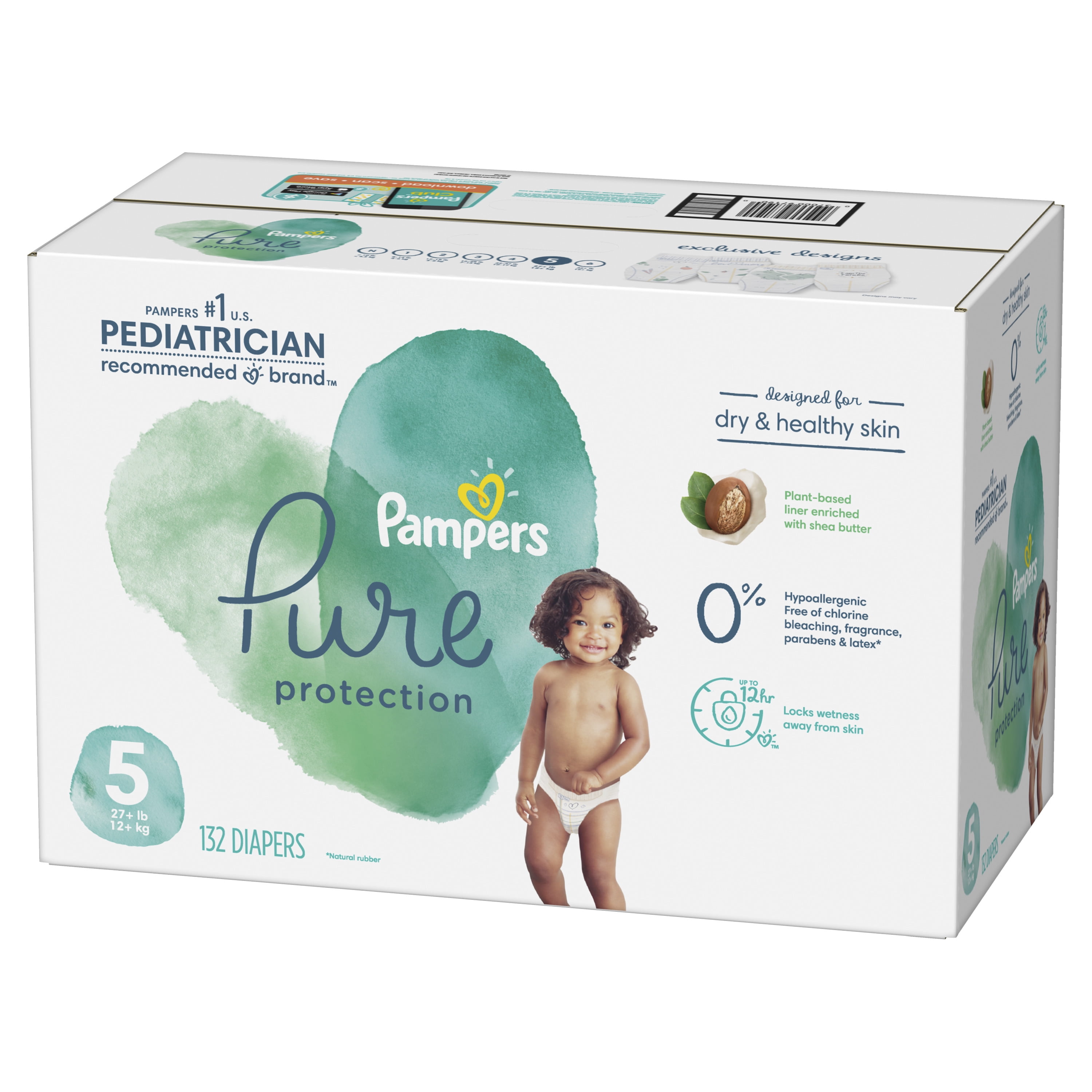 pampers pure pants 5