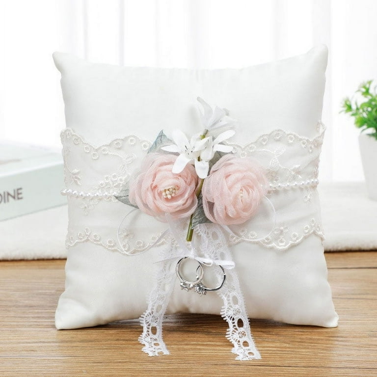 Wedding Ring Bearer Pillow O Ring Pillow Ring Cushions For