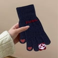 thumbnail image 6 of Nkmbld Winter Heated Gloves for Men Women, Cute Pandas Fleece-Lined Thick Gloves Winter Warm Gloves Windproof and Cold-Resistance Touchscreen Gloves, 6 of 8