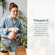 Global Healing Organic Vitamin E Liquid Drops - 40 mg Natural D-Alpha Tocopherol - Vegan Liposomal Vitamin E Oil for Skin Health & Daily Wellness - Non-GMO, Gluten-Free, 2 fl oz