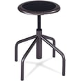 thumbnail image 2 of Safco Diesel Base Basse - Tabouret - Pivotant - Cuir, Acier - Étain, 2 of 8