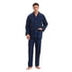 thumbnail image 5 of Apparonia Conjunto de Pijama para Hombre de Algodón Manga Larga con Bolsillos a Cuadros de Medianoche XXL, 5 of 7