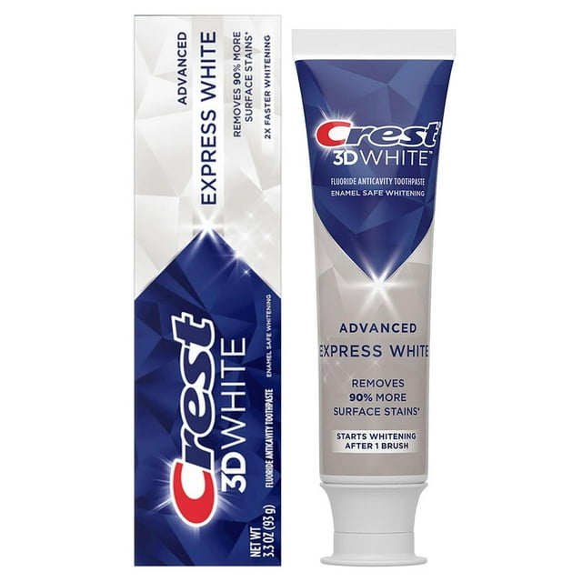 Pasta dental Crest 3D White Advanced Express 93 ml
