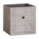 thumbnail image 2 of Caja de almacenamiento de tela plegable con asas, grande de 28x28x28 cm, organizador versátil y transpirable para armario, ropa, juguetes, en rosa o gris., 2 of 7