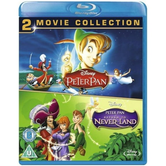 Peter Pan 1 & 2 [BLU-RAY]