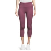 Avia Core Performance Printed Capri Leggings; Comfortable Waistband, Athletic Pants (Women's)