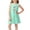 Green, variant on Cethrio Girls' Summer Nightgowns, Mid-length Sleeveless Loose Printed Girls' Sleepwear Pink Size 7-8 T