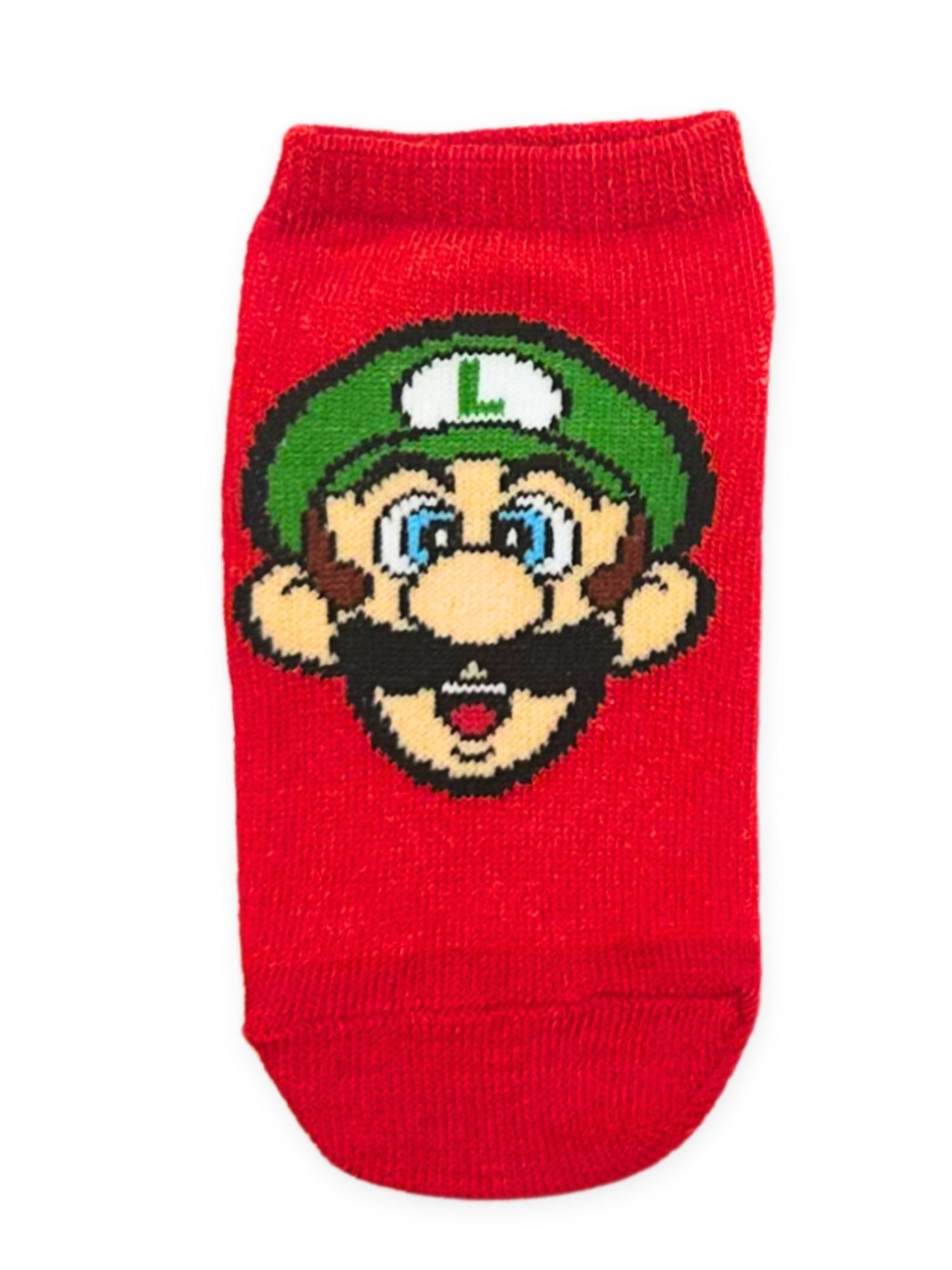 Super Mario Boys No-Show Socks, 6-Pack, Sizes S/M-M/L