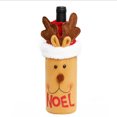 thumbnail image 2 of AnuirheiH Christmas Sweater Wine Bottle Covers, Holiday Wine Bottle Sweater Cover for Christmas Sweater Party Decorations, 2 of 2