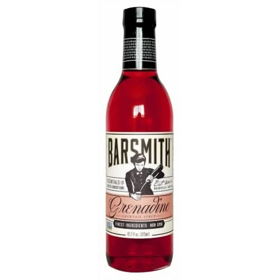 Barsmith Bar Essentials Grenadine Syrup, Sweet Cherry Cocktail Mixer F