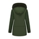 thumbnail image 5 of Chaquetas y abrigos casuales con capucha de manga larga para mujer, parka de bolsillo de color liso, impermeable y resistente al viento, para exteriores, chaqueta con capucha de manga larga, parte sup, 5 of 8