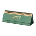 thumbnail image 4 of Calendario de escritorio 2025, calendario mensual con tapa, cuaderno con agenda diaria de papel grueso, decoración de escritorio, regalo de año Nuevo Verde, 4 of 8