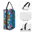 thumbnail image 5 of Uemuo Little Sea Turtles Pattern Portable Toiletry Bags with Handle, Waterproof travel Make up Bags for Women, Large Capacity Travel Cosmetic Bags, 5 of 9