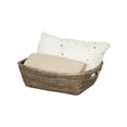thumbnail image 5 of Kouboo La Jolla Oblong Rattan Storage & Shelf Basket, Handles For Shelves, Organizing, Wicker Baskets For Storage, Black Wash, 5 of 7