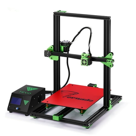 TEVO Tornado DIY 3D Printer Kit 300*300*400mm Large Printing Size 1.75mm 0.4mm Nozzle Support Off-line (Best Large 3d Printer)