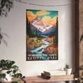 thumbnail image 3 of ELNEIT - North Cascades National Park Poster, Unframed Matte Paper, S09, 3 of 4