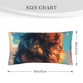 thumbnail image 2 of Kdxio Colorful Cloud Shepherd Dog Pattern Pillowcase with Envelope Closure,20" x 36" Pillow Cases,Gifts for Men or Women-No pillow, 2 of 5