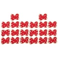 thumbnail image 2 of Parches de lazos rojos Jadeshay 20 piezas termoadhesivos, 2 of 14