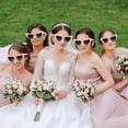 thumbnail image 7 of CEYAZYE 6/12/24/48 Pack Heart Sunglasses Fashion Heart Shaped Glasses Bachelor Party Sunglasses Women's Wedding Party, 7 of 7