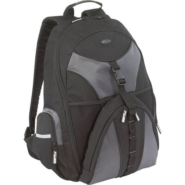 Targus 15.6 inch Sport Backpack, Black/Gray TSB007US