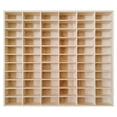 thumbnail image 3 of MERIGLARE 1/60 Wooden Toy Car Display Rack Wall Mount Versatile Storage Box Figures Display Cabinet Organizer for Mini Dolls Home Store without lid, 3 of 9