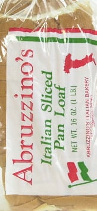 Abruzzino's Italian Sliced Pan Loaf Bread, 16 oz
