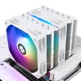 thumbnail image 4 of Thermalright Peerless Assassin 120 SE ARGB White V2 CPU Air Cooler, 6 Heatpipes, Dual 120mm ARGB PWM Fans, Intel LGA 1851/1700/1200/115X, AMD AM4/AM5, 4 of 6