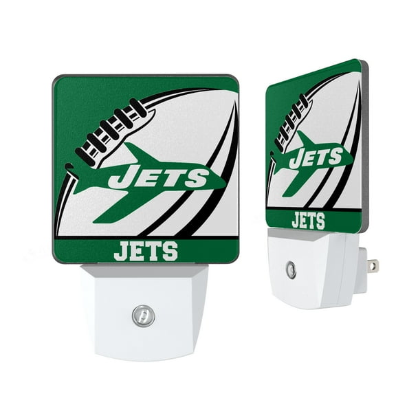 New York Jets Passtime Design Nightlight 2-Pack