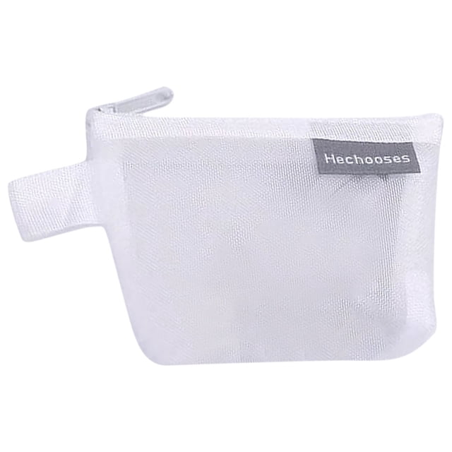 Nylon Three-dimensional Triangular Mesh 0 Wallet, Large Capacity Key Bag, Card Bag, 0 Money Bag, Transparent Storage Bag