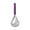 Purple_Free Size, variant on Gnmfd Stainless Steel Fruit Corer Spoon, Manual Gourd Pulp Extractor, Core Remover for Apple Pear Melon, Ergonomic Kitchen Tool for Baking, Cooking, Dessert Preparation, Home Use