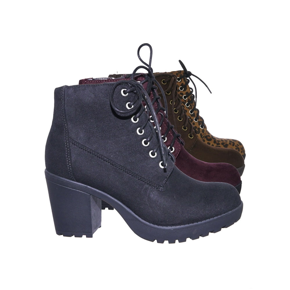 soda platform combat boots