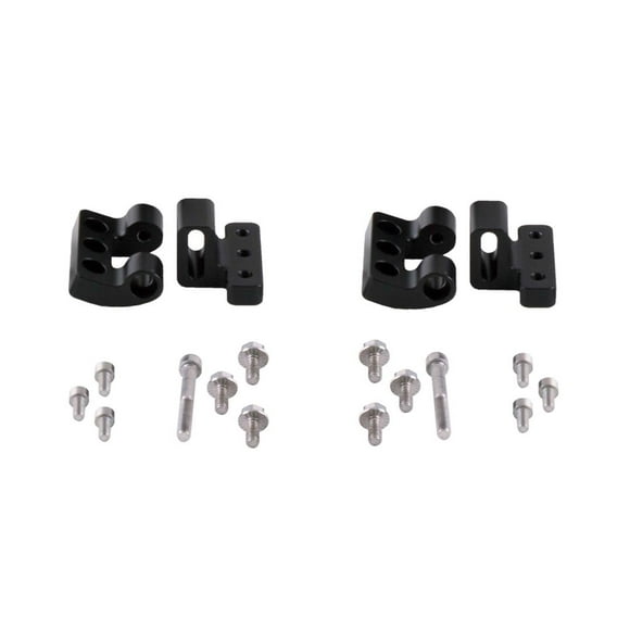 Diode Dynamics Light Bar Mounting Kit DD6804 Stage Series; Lower Grille Mount; Mounts One Stage Series 30 Inch Light Bar; Powder Coated; Black; Steel