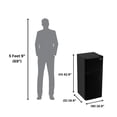 thumbnail image 3 of Conserv 19in BLACK Compact 2 Door Refrigerator 4.5cf Reversible Door 110V, 3 of 21