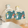 thumbnail image 6 of Ryvnso Gnome Christmas Kitchen Towels Dish Clothes for Drying Dishes Cleaning Absorbent Set of 6, 6 of 9