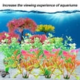 thumbnail image 4 of Se utiliza para la decoración de peceras, 10 piezas de plantas de plástico altas, plantas de acuario., 4 of 5