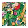 Shamrock 24"W Jungle Paradise Ultra Gloss Gift Wrap, Green/Assorted