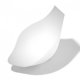 thumbnail image 5 of Bañador interior con copa frontal para hombre, bañador con almohadilla deportiva de esponja universal, cápsula espacial convexa en forma de U de plástico, 5 of 5
