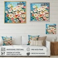 thumbnail image 4 of Designart "White Apple Blossom composition" Floral Wall Art Print, 4 of 5