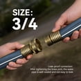 thumbnail image 3 of RainPoint 75FT 2-in-1 Sprinkler Soaker Hose with Stakes, Green Flat Irrigation Hose for Garden Lawn Yard, 3 of 8