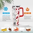 thumbnail image 2 of 30 Oz Tumbler with Handle and Straw Insulated Double Walled Stainless Steel Travel Mug Gift Box Reusable Tumbler Coffee Travel Mug for Office Portable Insulated Beer Cup for Hot & Cold Drinks, 2 of 6
